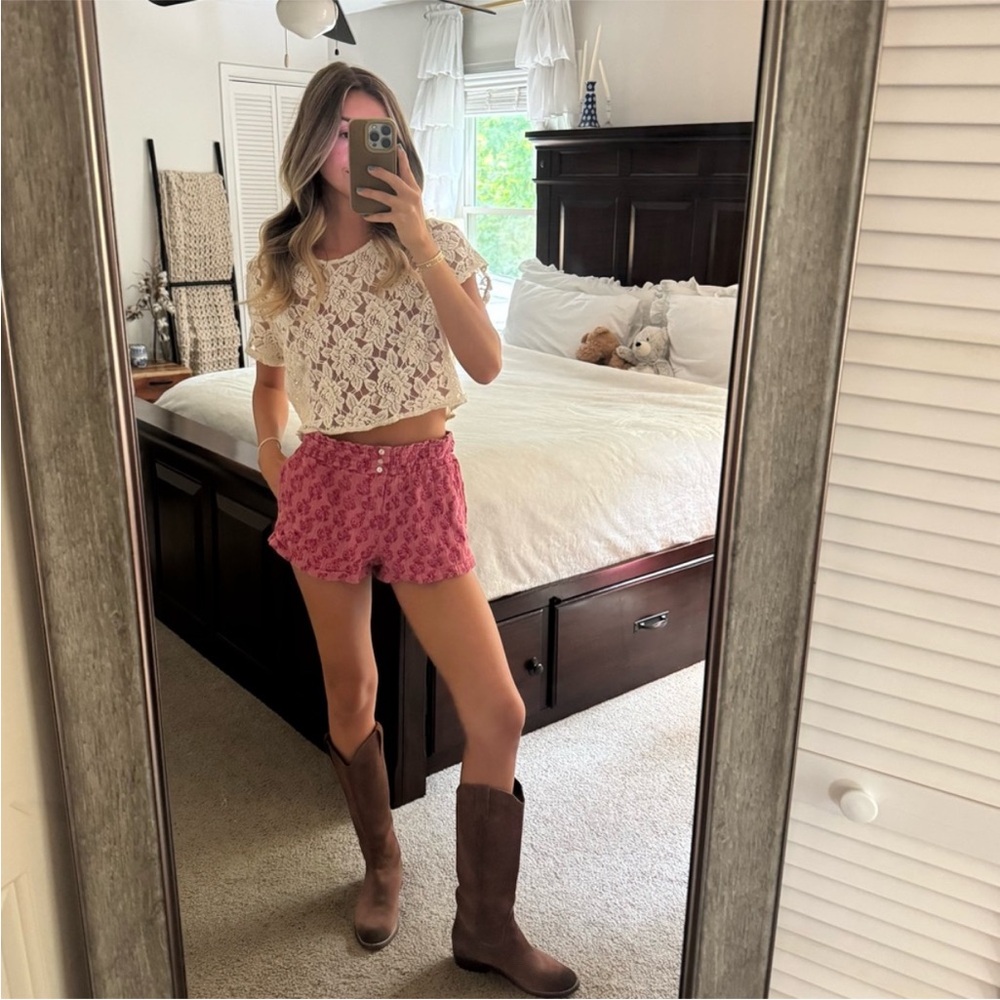 Zara Pink Button Down Shirt - Picture 5 of 13